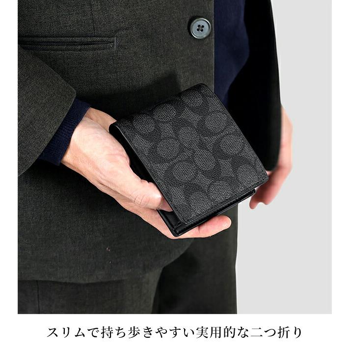 COACH（コーチ） 二つ折り財布 メンズ ブランド COACH CY406 財布