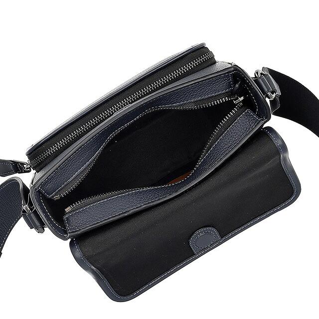 ✨極美品✨コーチ メンズ ショルダーバッグ ネイビー ヘリテージ ワイド斜めかけ コーチ COACH CW217 QBN2V0207 （デニム×ミッドナイトネイビー