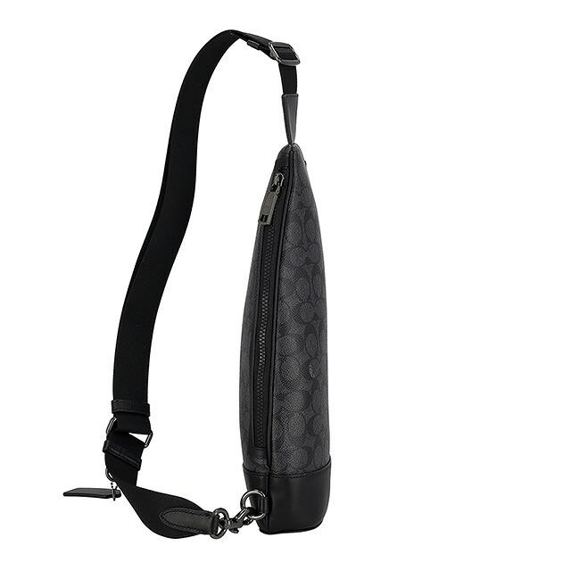 コーチ ウエストバッグ シグネチャー ブラック ボディバッグ COACH（コーチ） 並行輸入 ウエストバッグ ボディバッグ シグネチャー