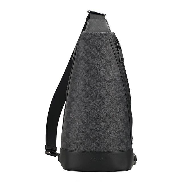 おおもり　Coach ボディバッグ ブラック/グレー COACH（コーチ） ボディバッグ メンズ ブランド COACH Cambodia CY801