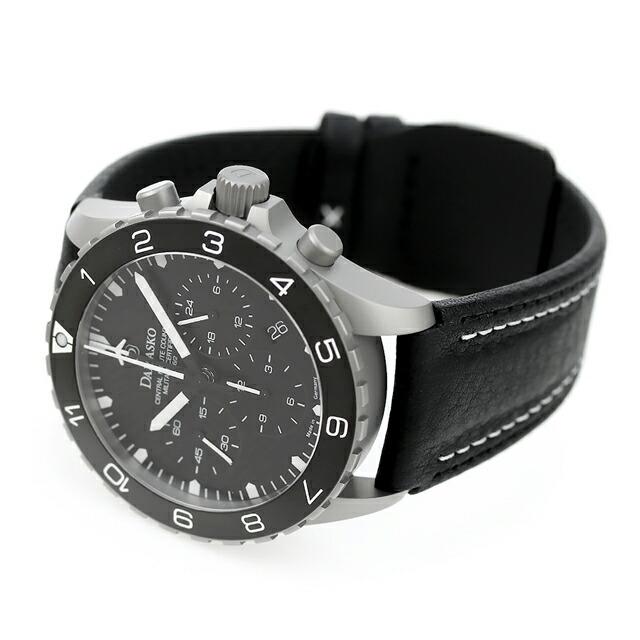 【新品】 DAMASKO 腕時計 メンズ DC86/2 L ストップミニット 自動巻き ブラックxブラック アナログ表示 DAMASKO（ダマスコ） ストップミニット 自動巻き 腕時計 ブランド