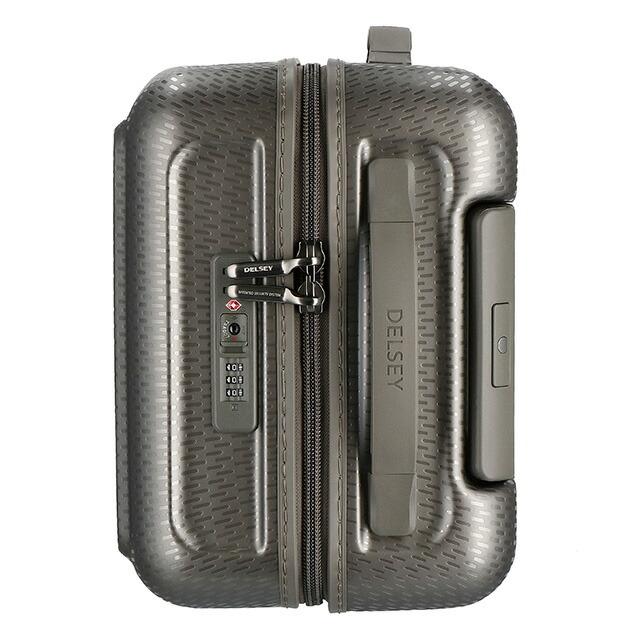 デルセー スーツケース キャリーバッグ メンズ レディース ブランド DELSEY 00162180111 シルバーの画像