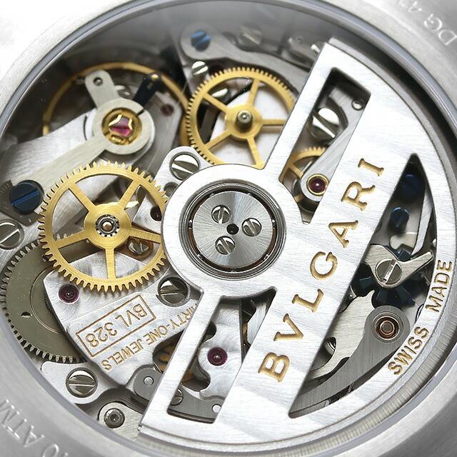 ディアゴノ ブルガリ 時計 41mm メンズ DG41BSSDCHTA 自動巻き 機械式