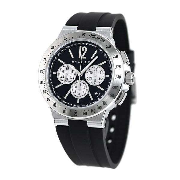 ディアゴノ ブルガリ 時計 ベロチッシモ 41mm クロノグラフ 自動