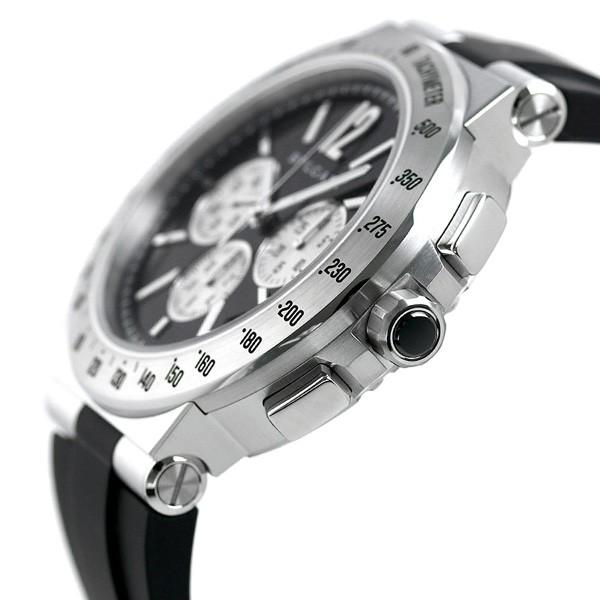 ディアゴノ ブルガリ 時計 ベロチッシモ 41mm クロノグラフ 自動巻き 