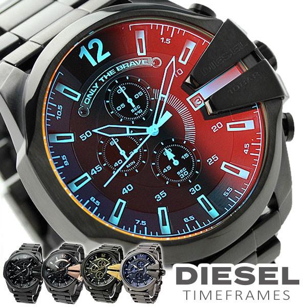 DIESEL（ディーゼル） 時計 メガチーフ クロノグラフ メンズ 腕時計