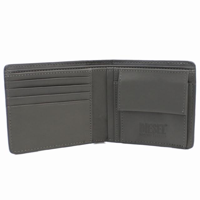 【新品】DIESEL 二つ折り財布 小銭入れ付き X09338 DIESEL ディーゼル ブランド 二つ折り財布 メンズ 二折財布小銭
