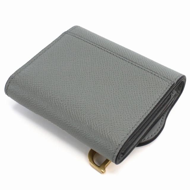Dior 三つ折り財布 グレー系 Christian Dior 三つ折り財布 グレー系