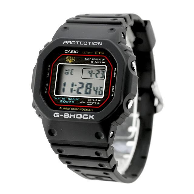 G-SHOCK gショック ジーショック クォーツ 電池式 DW-5000R-1A