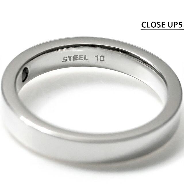 DIESEL（ディーゼル） リング メンズ ブランド ロゴ 2点セット