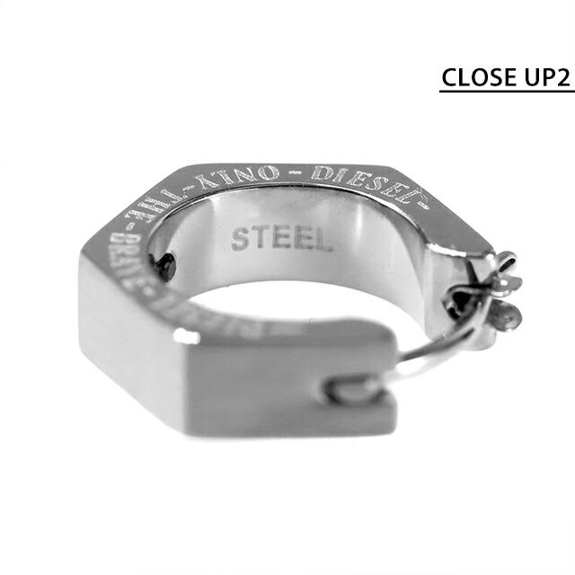 DIESEL（ディーゼル） ピアス メンズ フープ 片耳用 DX1345040