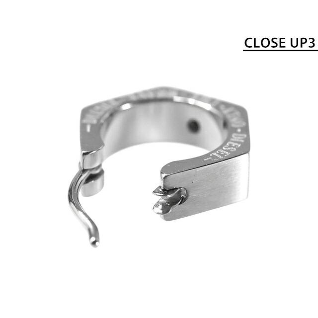 DIESEL（ディーゼル） ピアス メンズ フープ 片耳用 DX1345040