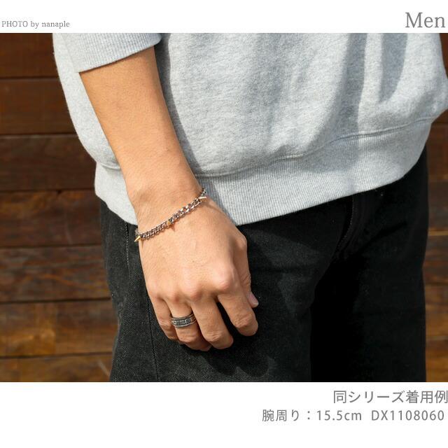 DIESEL（ディーゼル） ブレスレット メンズ レディース シルバー