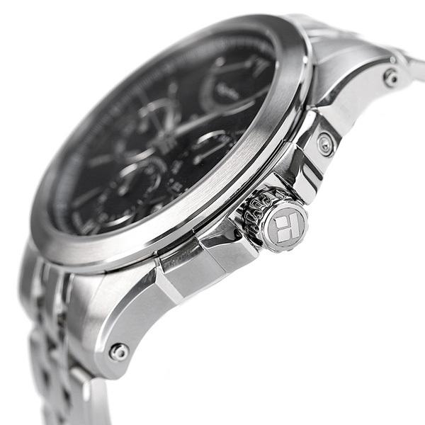 ケンテックス 腕時計 ブランド エスパイ アクティブ 2 41mm マルチファンクション 日本製 メンズ 時計 E546M-09 ブラック 父の日 プレゼント 実用的｜nanaple｜03