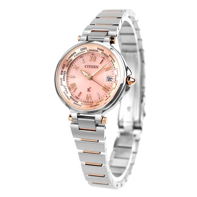 Ⴤ952ꕤ 美品 シチズン XC クロスシー 電波ソーラー 時計 レディース XC シチズン クロスシー CITIZEN xC エコドライブ 電波時計