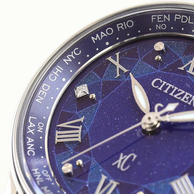 【新品】シチズン CITIZEN xC 腕時計 レディース EC1160-71L Limited Pair Model DEAR Collection 光発電エコ・ドライブ電波（H246-04M） ブルーxシルバー アナログ表示 XC シチズン クロスシー Limited Pair Model DEAR Collection 腕時計