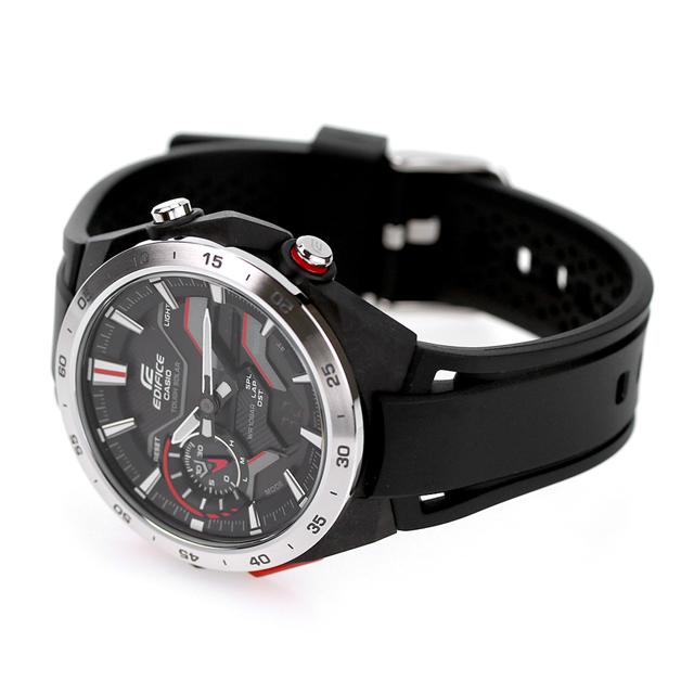 エディフィス EDIFICE ソーラー ECB-2200P-1A ウインドフロー Bluetooth 海外モデル メンズ 腕時計 ブランド カシオ casio アナデジ 黒｜nanaple｜04