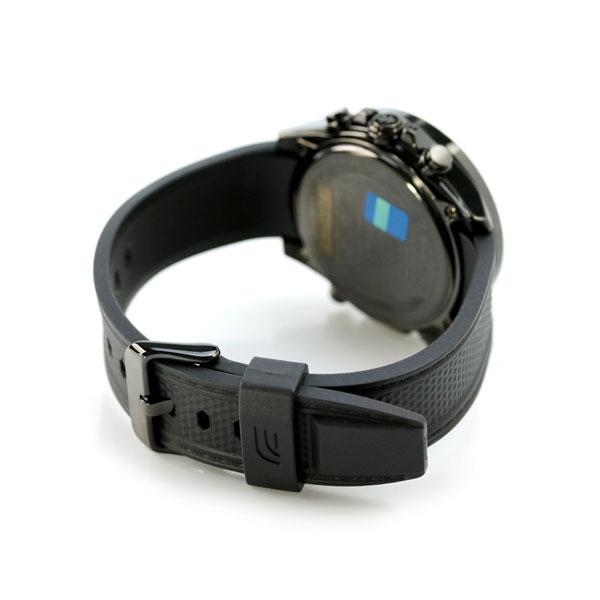 カシオ エディフィス Bluetooth 海外モデル メンズ 腕時計 ECB-900PB-1ADR CASIO EDIFICE オールブラック 黒 時計 父の日 プレゼント 実用的｜nanaple｜05