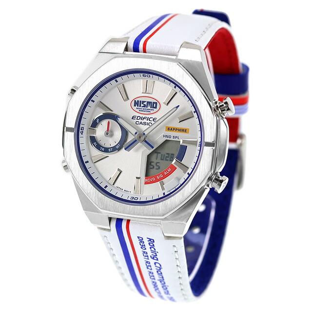 エディフィス EDIFICE クォーツ 電池式 ECB-S10NIS-7A NISMOヘリテージエディション 日産自動車 Bluetooth メンズ 腕時計 カシオ casioの画像