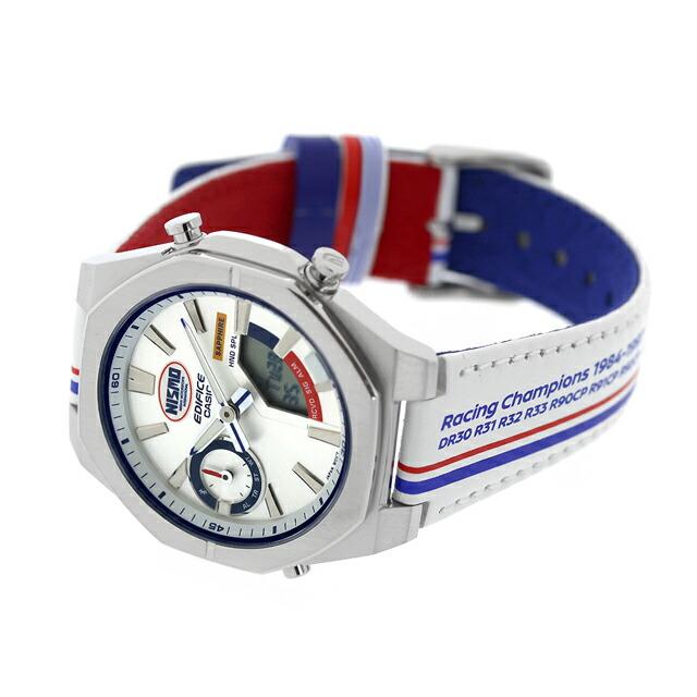 エディフィス EDIFICE クォーツ 電池式 ECB-S10NIS-7A NISMOヘリテージエディション 日産自動車 Bluetooth メンズ 腕時計 カシオ casioの画像