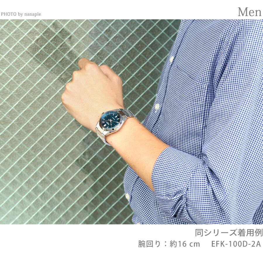 EDIFICE（CASIO） エディフィス EDIFICE 自動巻き K-100D-3A 海外
