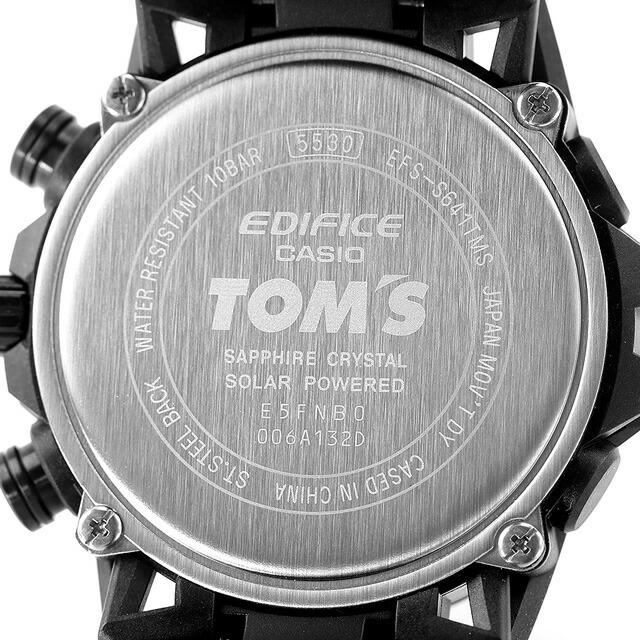 EDIFICE（CASIO） エディフィス EDIFICE ソーラー S-S641TMS-1A TOM'S