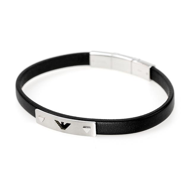 エンポリオアルマーニ EGS2411040 レザー メンズ ブレスレットSALE EMPORIO ARMANI アルマーニ ブランド ブレスレット メンズ エンポリオ