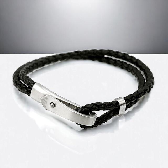 EMPORIO ARMANI アルマーニ ブランド ブレスレット メンズ レザー