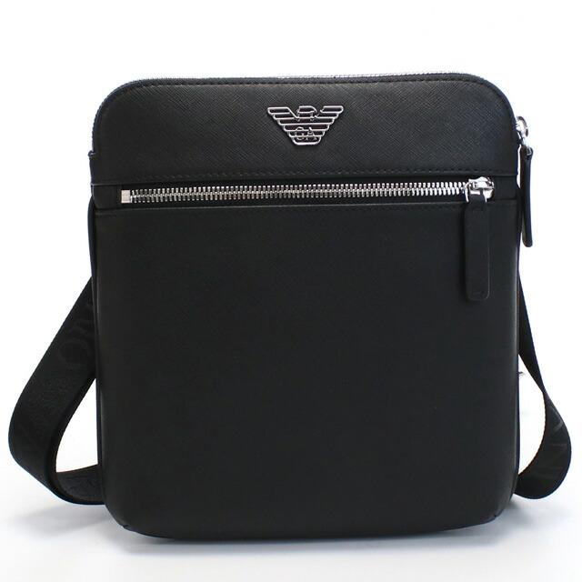 EMPORIO ARMANI ショルダーバッグ ブラック EMPORIO ARMANI エンポリオ・アルマーニ 斜め掛けショルダーバッグ