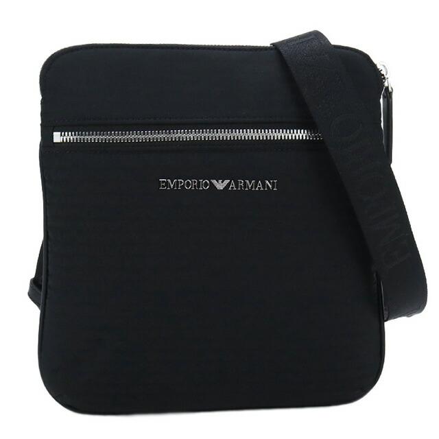 エンポリオ・アルマーニ 斜め掛け ショルダーバッグ メンズ ブランド EMPORIO ARMANI Y4M425 BLACK-BLACK ブラック バッグ_4