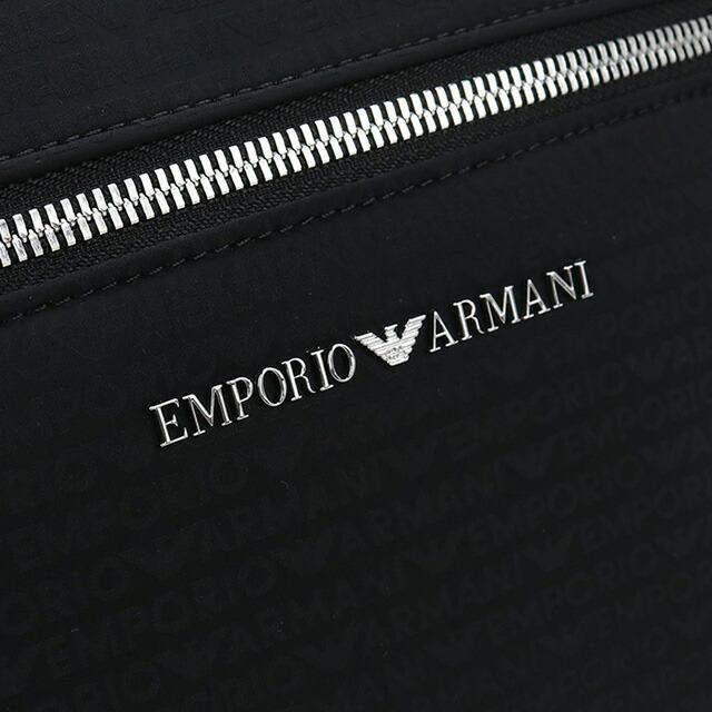 エンポリオ・アルマーニ 斜め掛け ショルダーバッグ メンズ ブランド EMPORIO ARMANI Y4M425 BLACK-BLACK ブラック バッグ_6