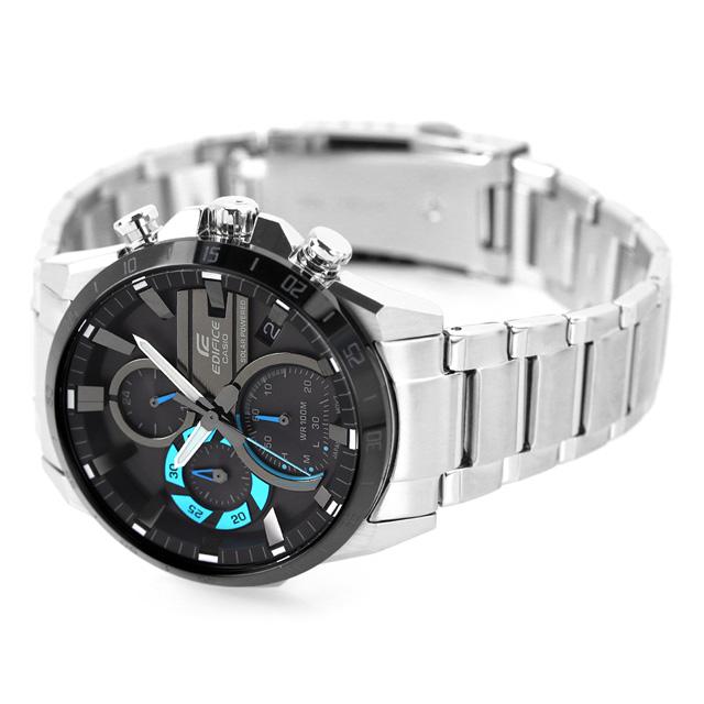 EDIFICE アナログ時計 　ソーラー　カシオーク EDIFICE（CASIO） エディフィス ソーラー EQS-940DB-1B 海外モデル