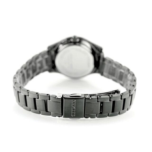 【新品】シチズン CITIZEN COLLECTION 腕時計 レディース ES0004-51E コレクション ペアモデル 光発電エコ・ドライブ電波 ブラックxブラック アナログ表示 CITIZEN COLLECTION シチズン コレクション ペアモデル 光発電エコ