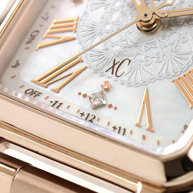 CITIZEN XC クロスシー 4Pダイヤ ブレス ゴールド 腕時計 ソーラー CITIZEN XC クロスシー 4Pダイヤ ブレス ゴールド 腕時計