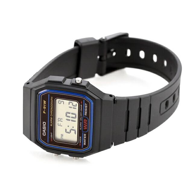 CASIO（カシオ） チープカシオ クォーツ 電池式 F-91W-1 カシオ