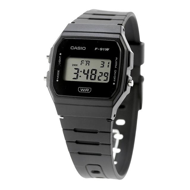 CASIO（カシオ） チープカシオ クォーツ 電池式 F-91WB-1A クラシック