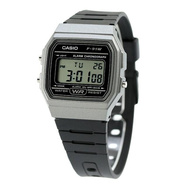 CASIO（カシオ） クォーツ 電池式 F-91WM-1B スタンダード チプカシ