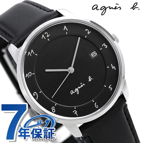 13日は割引クーポンに 5倍でポイント最大倍 アニエスベー 時計 メンズ マルチェロ ブラック Fbrk995 Agnes B 腕時計 革ベルト 腕時計のななぷれ 通販 Paypayモール