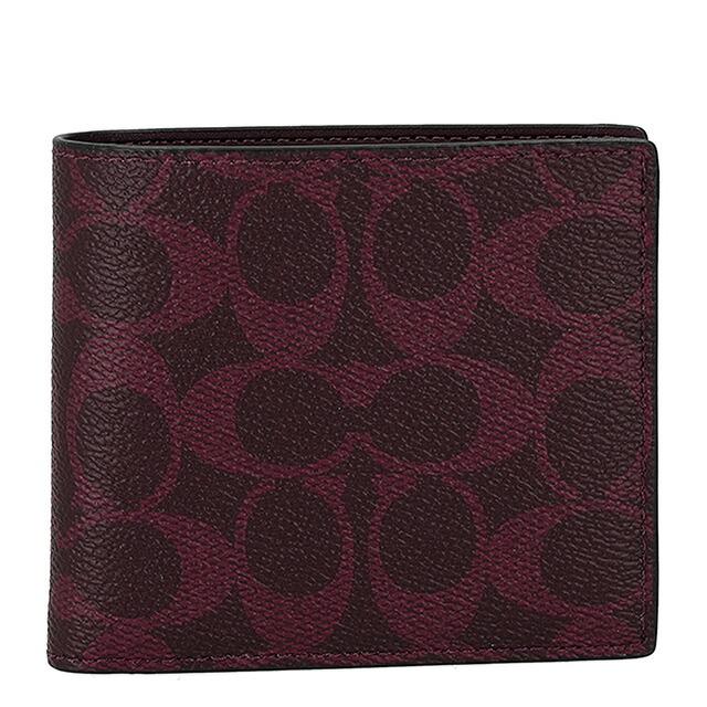 COACH（コーチ） 父の日 ギフトセット 二つ折り財布 コンパクト メンズ