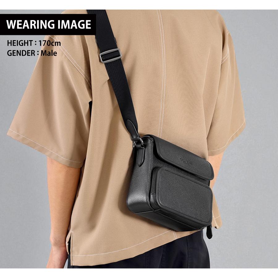 COACH メンズショルダーバッグ　コーチバッグ　営業バック　父の日プレゼント COACH（コーチ） 父の日 ギフトセット ショルダーバッグ メンズ