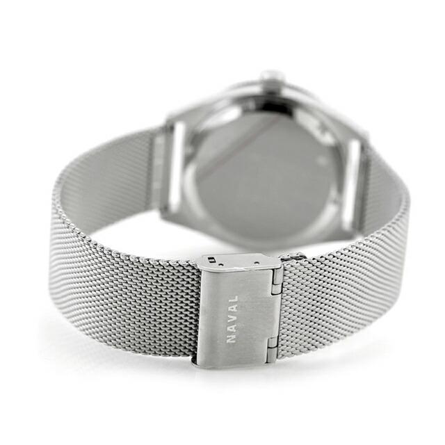 父の日 ギフトセット ナバルウォッチ NAVAL WATCH Produced by LOWERCASE クォーツ 電池式 腕時計 ブランド メンズ NAVAL WATCH FRXB001 アナログ ブラック 黒の画像