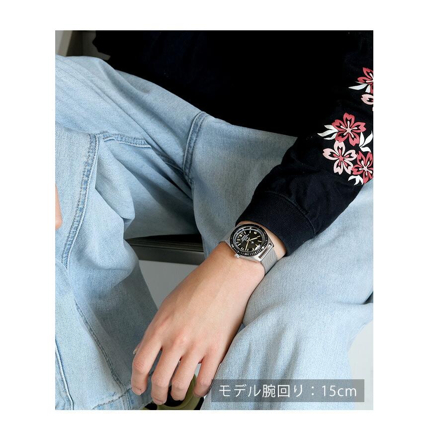 父の日 ギフトセット ナバルウォッチ NAVAL WATCH Produced by LOWERCASE クォーツ 電池式 腕時計 ブランド メンズ NAVAL WATCH FRXB001 アナログ ブラック 黒の画像