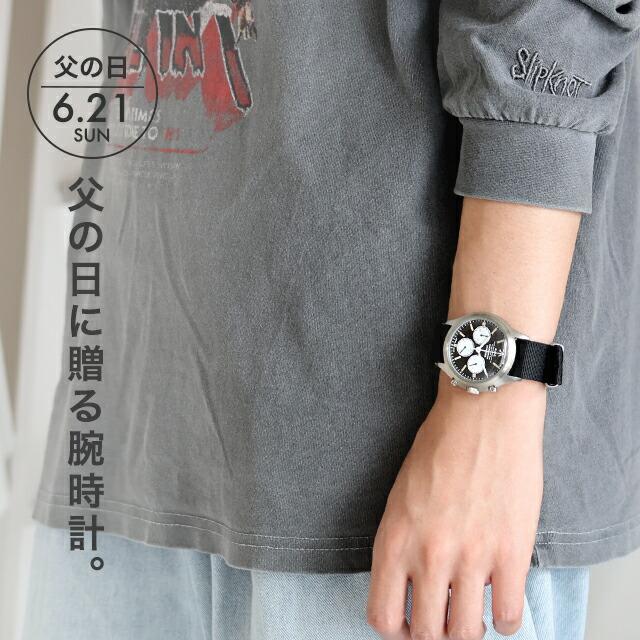 父の日 ギフトセット ナバルウォッチ NAVAL WATCH Produced by LOWERCASE クォーツ 電池式 腕時計 ブランド メンズ クロノグラフ NAVAL WATCH FRXC001 アナログの画像