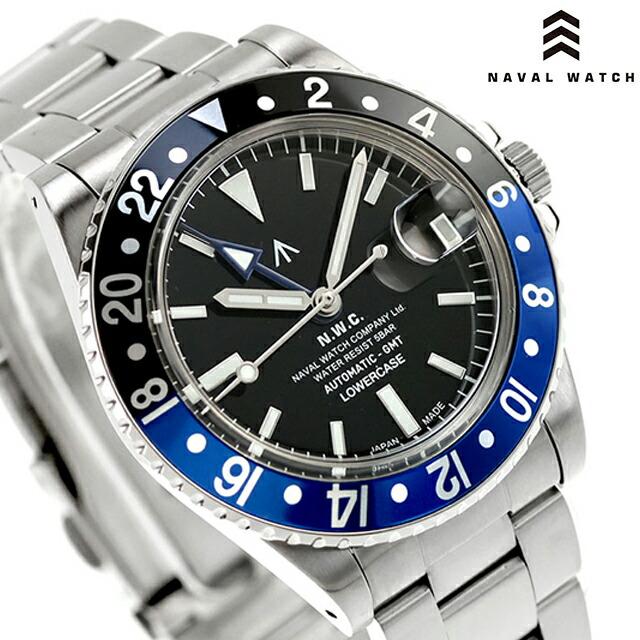 父の日 ギフトセット ナバルウォッチ Naval Watch Produced By LOWERCASE 自動巻き 腕時計 ブランド メンズ NAVAL WATCH FRXD005 アナログ ブルー 日本製の画像