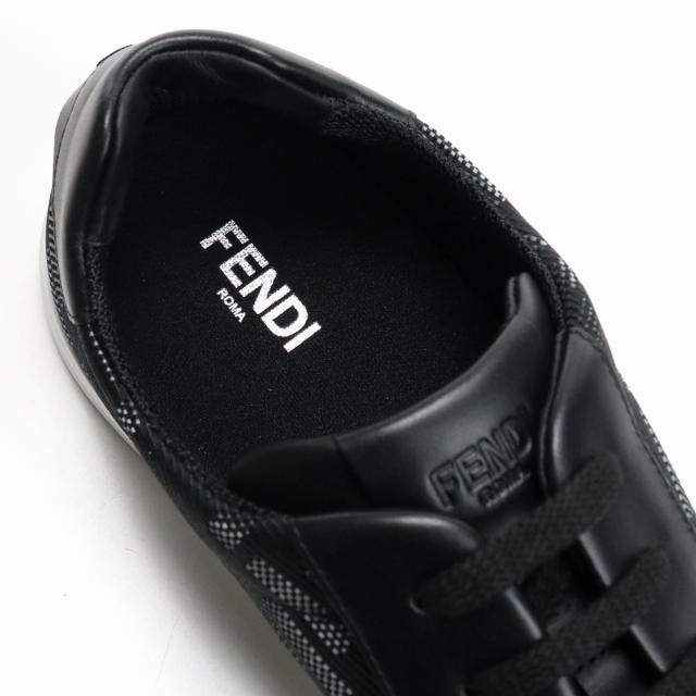 FENDI（フェンディ） ブランド スニーカー メンズ レザー ポリエステル