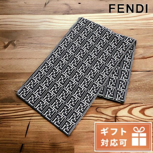 FENDI マフラー イタリア製 FENDI（フェンディ） マフラー FXT117 ASG2 レディース リブ カシミア