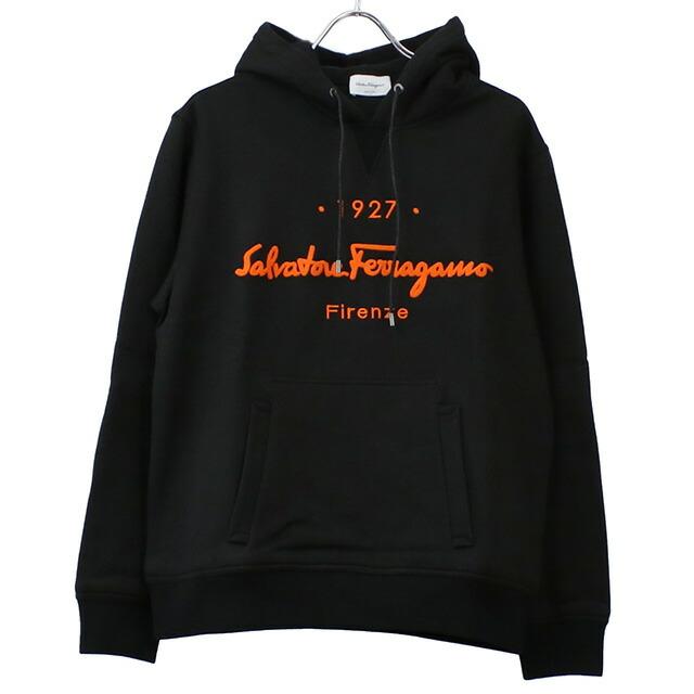 11/3はさらに+11倍 フェラガモ パーカー メンズ ブランド FERRAGAMO 