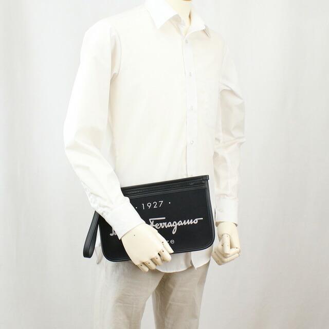 FERRAGAMO（フェラガモ） クラッチバッグ メンズ ブランド ポリアミド