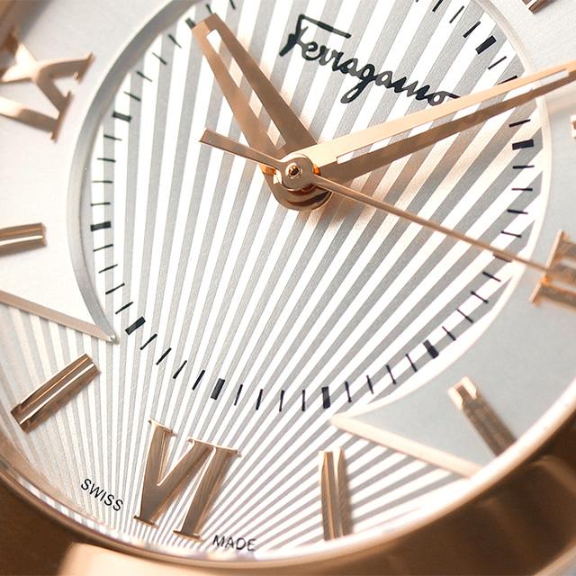 フェラガモ ヴェガ ジェント 37mm スイス製 メンズ 腕時計 ブランド FI0890016 シルバー プレゼント 実用的の画像
