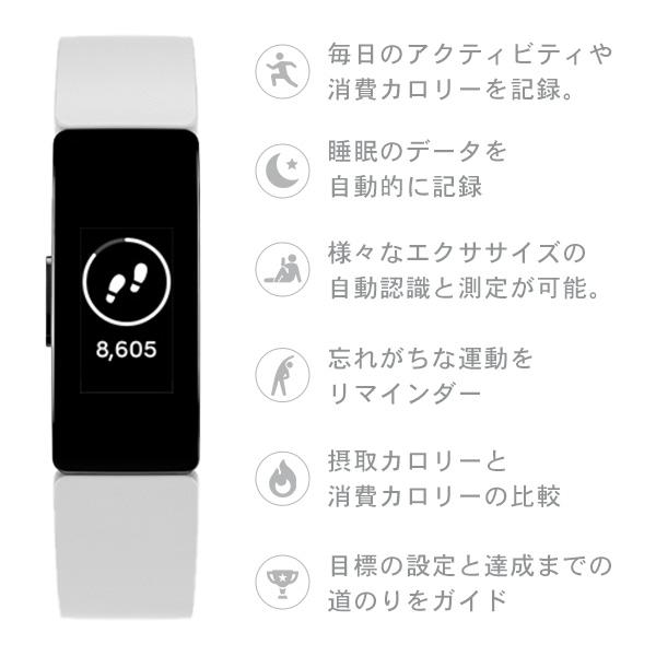先着800円割引クーポン Fitbit Inspire フィットビット スマートウォッチ 活動量計 消費カロリー 歩数計 メンズ レディース 腕時計 選べるモデル 腕時計のななぷれ 通販 Paypayモール
